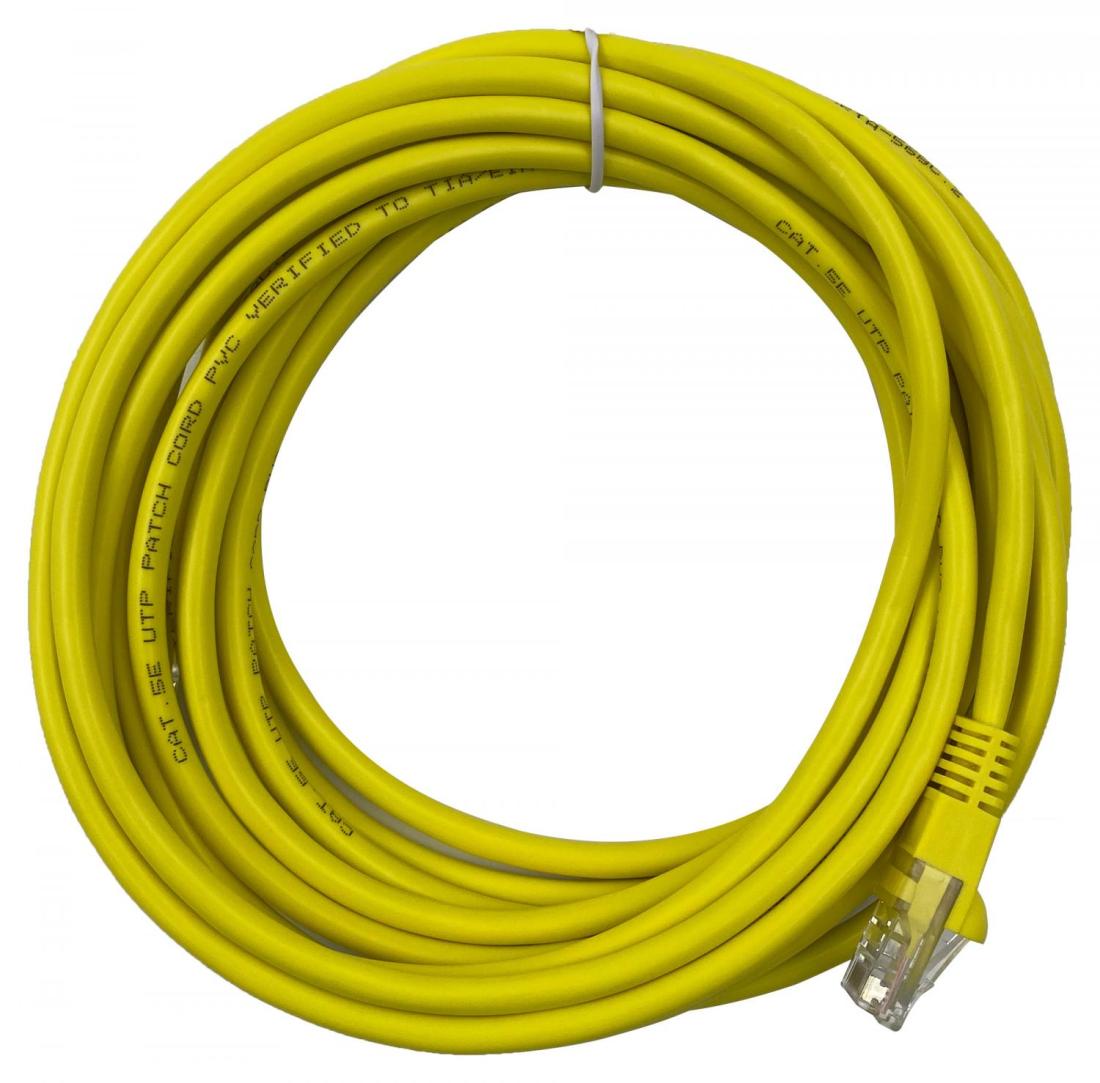 

Патч-корд BURO RJ45-RJ45 вилка-вилка 2м (UTP-5E-2M-Y), Желтый, UTP-5E-2M-Y