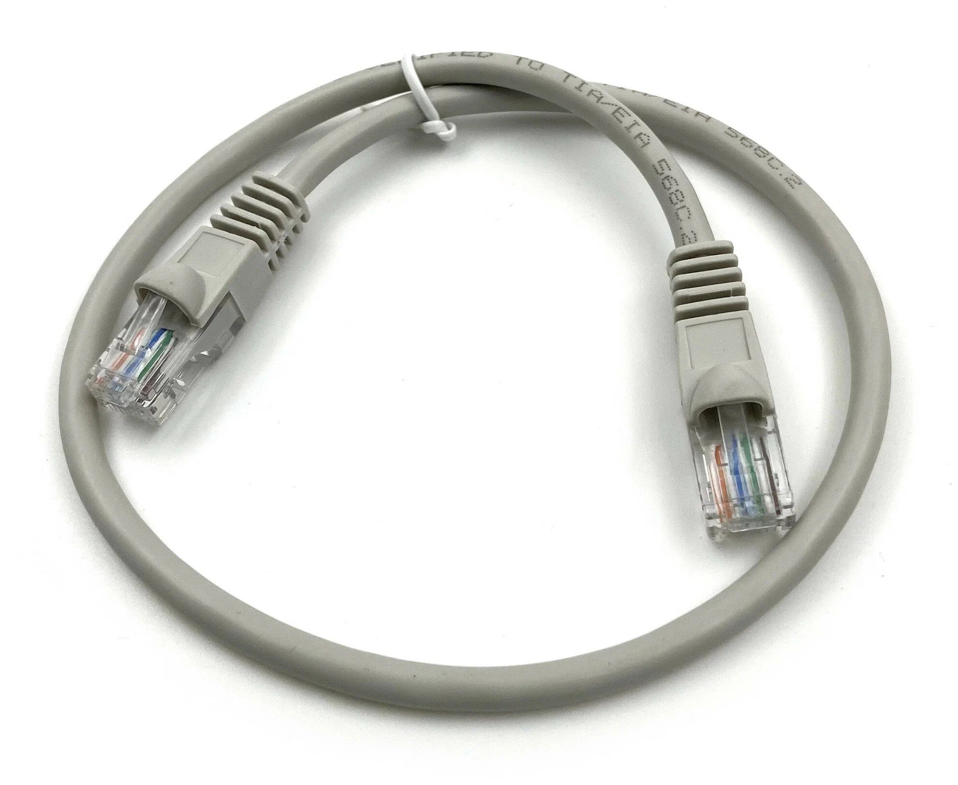 

Патч-корд BURO RJ45-RJ45 вилка-вилка 0.5м (UTP-6-0,5M-G), Серый, UTP-6-0,5M-G