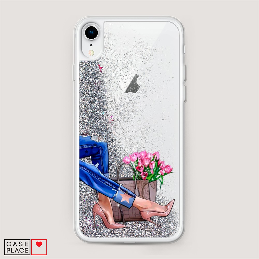 

Чехол Awog на Apple iPhone XR (10R) / Айфон XR (10R) "Каблучки", Разноцветный, 12091-1