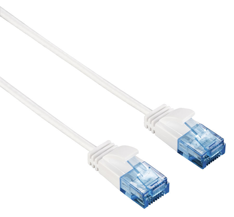

Патч-корд HAMA RJ45-RJ45 вилка-вилка 1.5м (00135778), Белый, 00135778