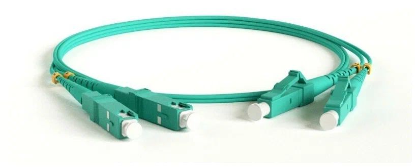 Патч-корд Hyperline RJ45-RJ45 вилка-вилка 5м (FC-D2-503-LC/PR-SC/PR-H-5M-LSZH-AQ)