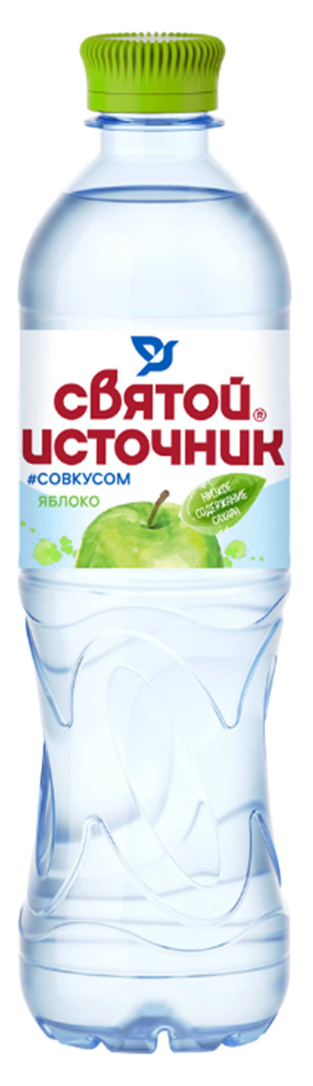 

Вода питьевая Святой Источник со вкусом яблока негазированная 0,5 л