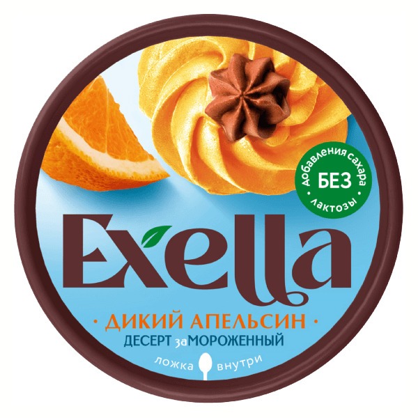 

Десерт замороженный Exella Дикий апельсин 70 г