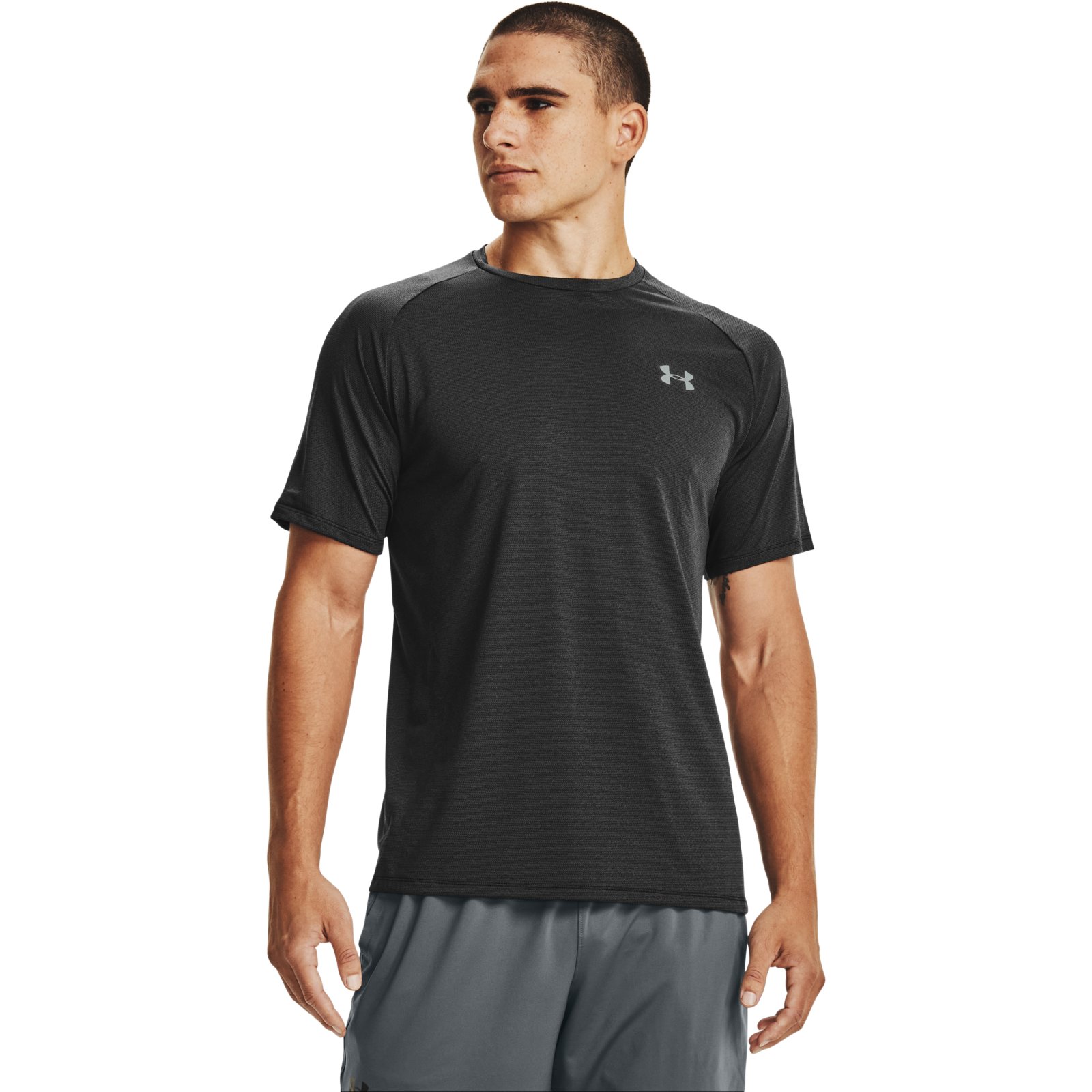 фото Футболка мужская under armour 1345317 черная 3xl