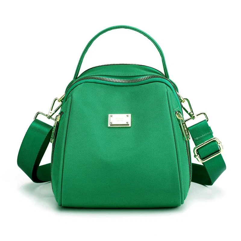 Сумка-рюкзак женская CHIBAO Chibao-001 зеленая, 20х19х13 см