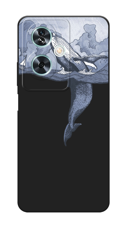 

Чехол Awog 154952-1 для OnePlus Nord N30 SE "Два измерения", Голубой;черный;прозрачный, 154952-1