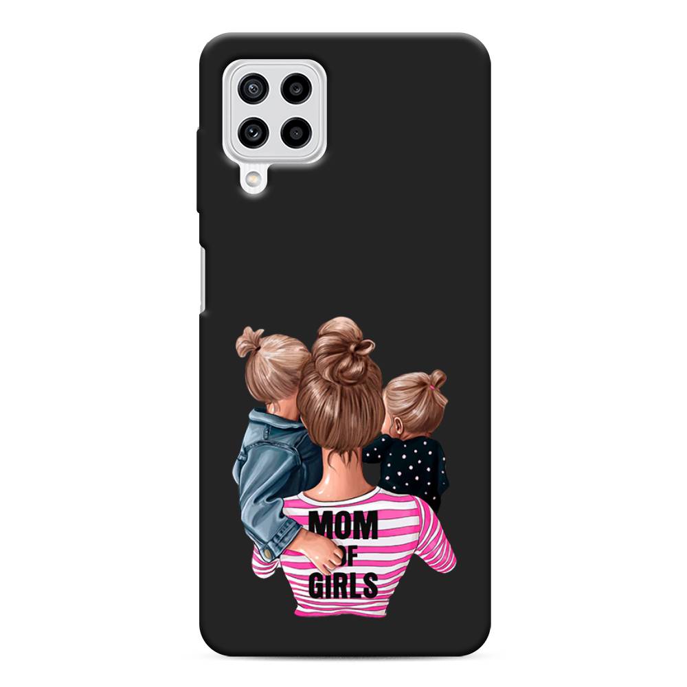 

Чехол Awog на Samsung Galaxy M22 / Самсунг M22 "Mom of Girls", Синий;розовый;черный, 2103452-1