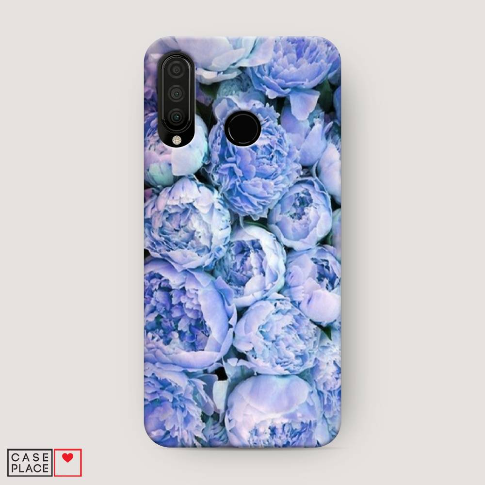 

Чехол Awog "Пионы голубые" для Honor 20 Lite 2020