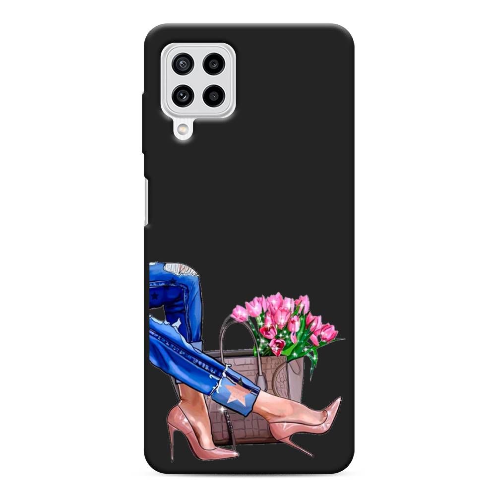 

Чехол Awog на Samsung Galaxy M22 / Самсунг M22 "Каблучки", Голубой;коричневый;розовый, 2103452-1