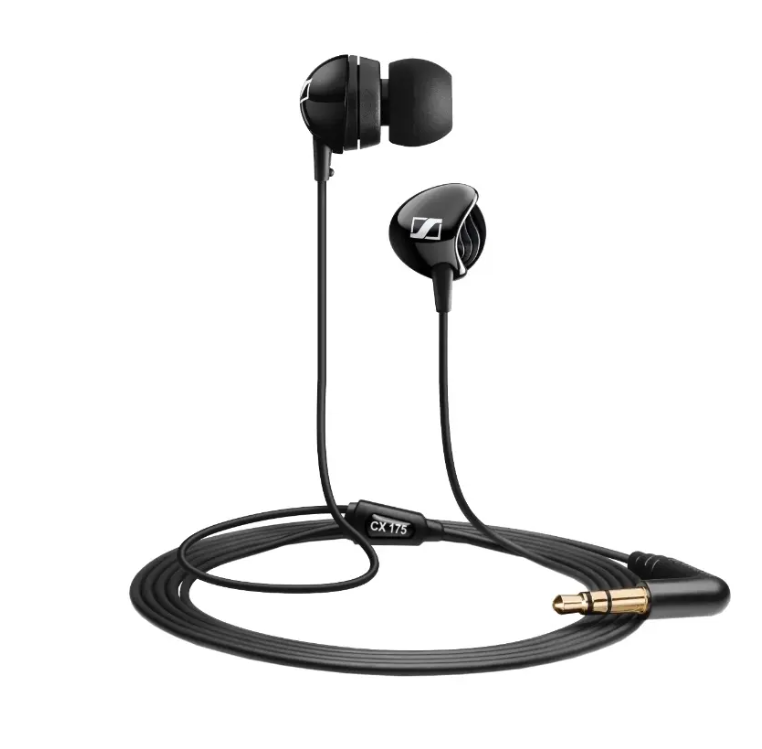 

Наушники проводные Sennheiser CX175,черный, CX175