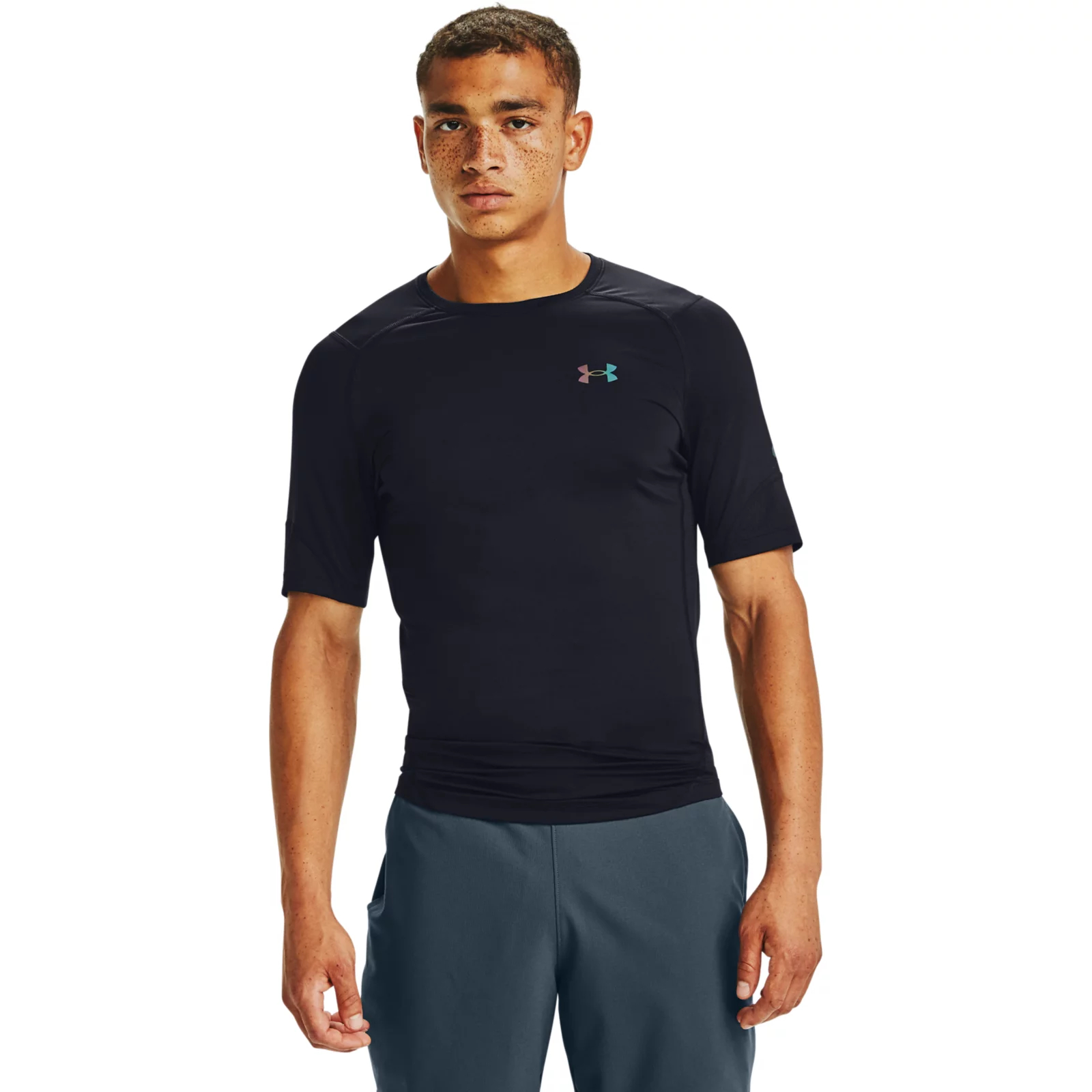 фото Футболка мужская under armour 1356624-001 черная s/m