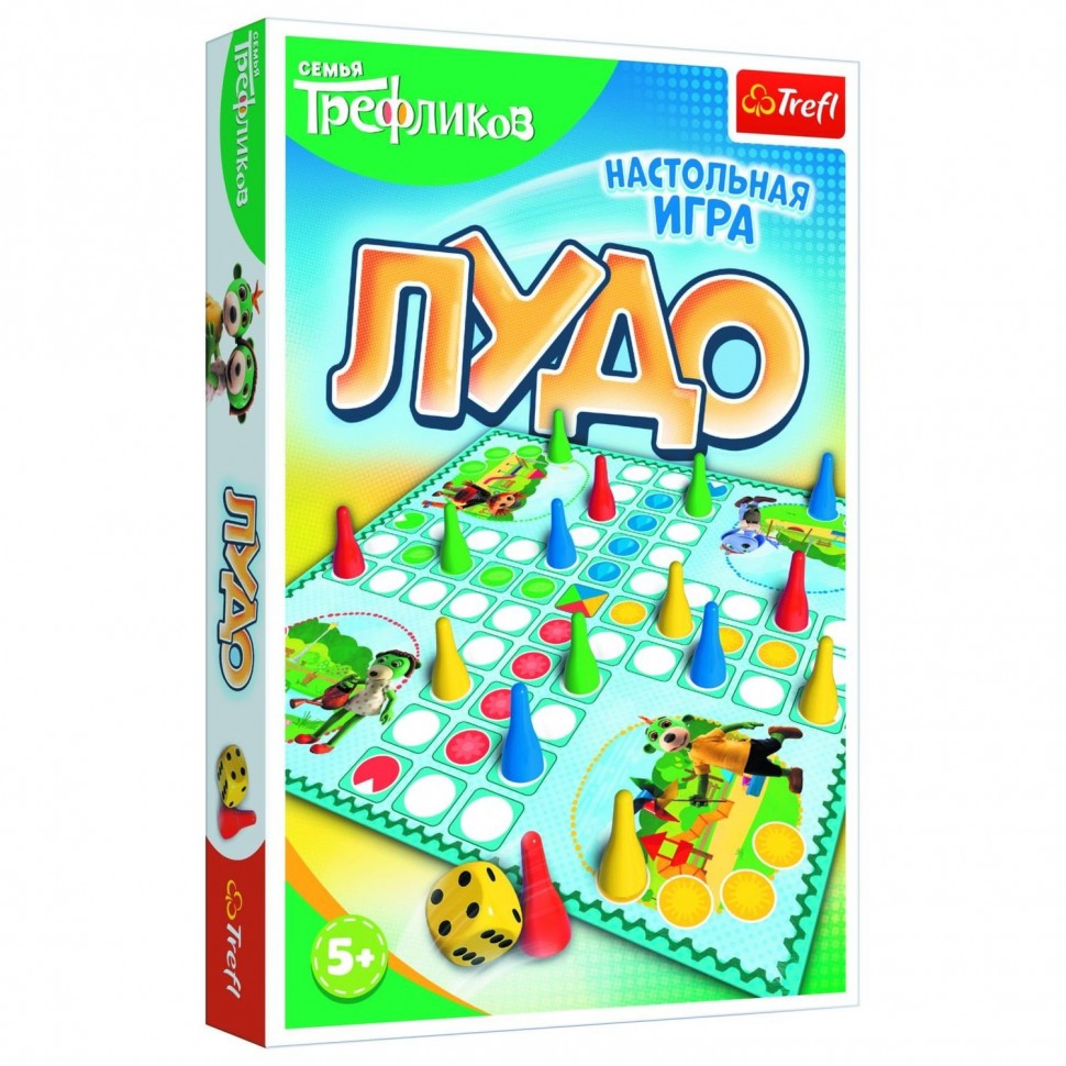 фото Игра настольная trefl лудо 02156