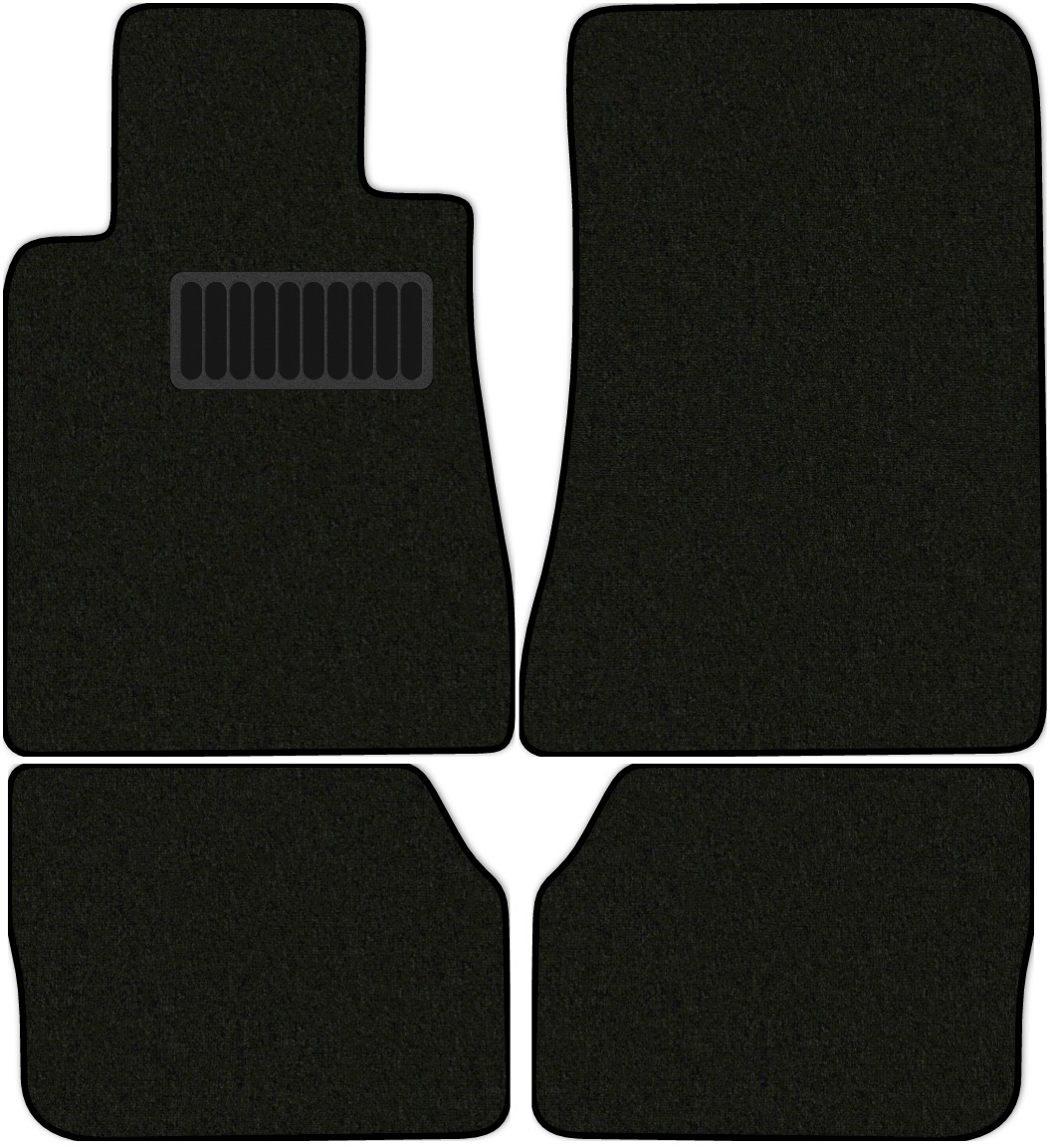 фото Коврики в салон классик для mercedes-benz s-class 3 1991 - 1998, 4 шт. черный, текстиль allmone