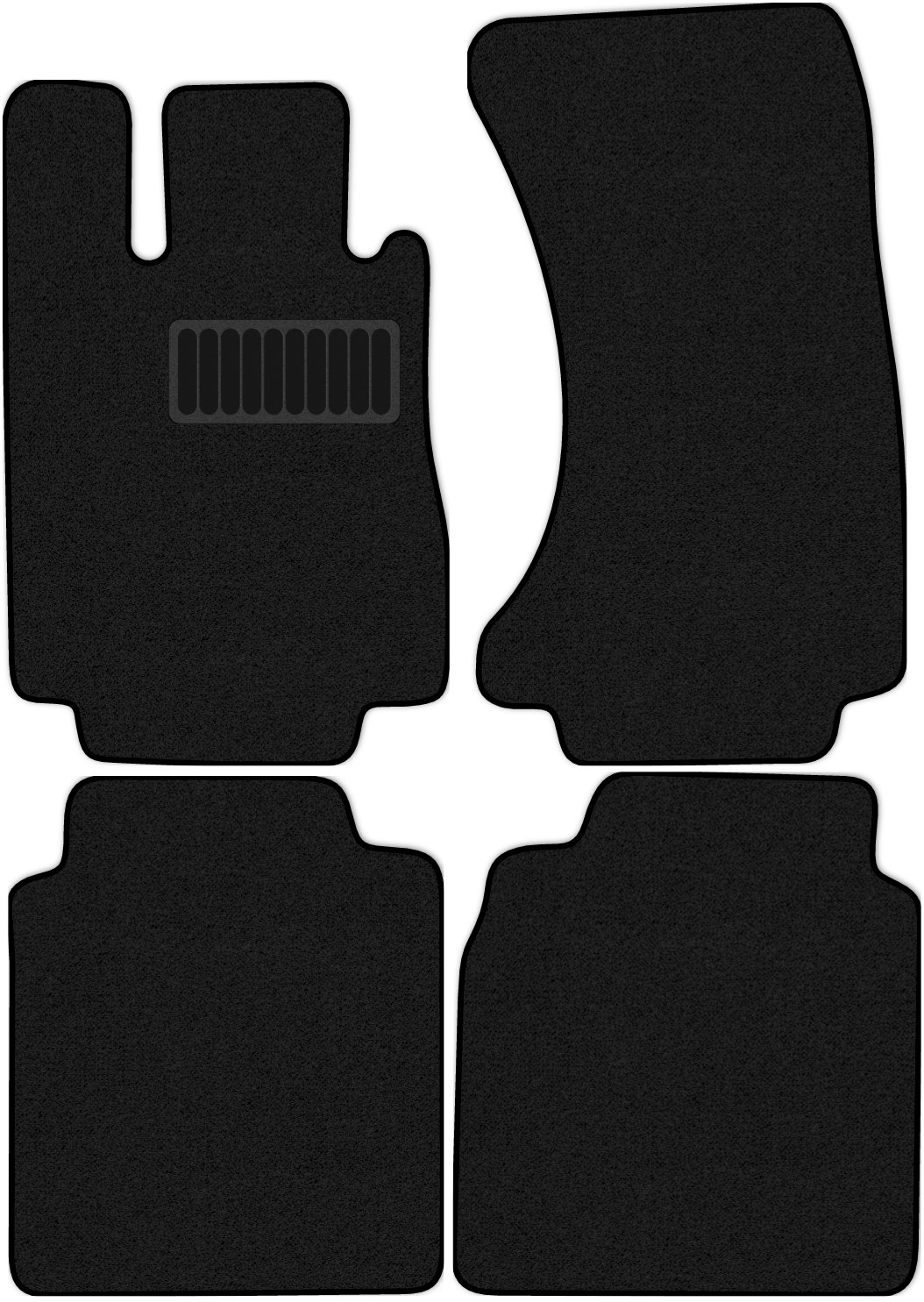 

Коврики текстильные Allmone Стандарт для Mercedes-Benz S-Class IV 1998 - 2005, 3528-S4NL-F