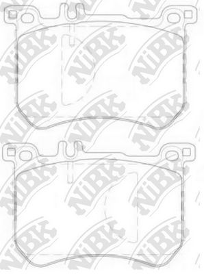 

Колодки Дисковые Передние Mb W222 S350-S400/Sl R231 3.5/4.7 12> Pn31015-Nibk