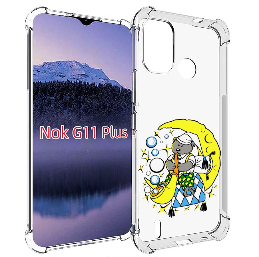 

Чехол MyPads Сырная луна для Nokia G11 Plus, Прозрачный, Tocco