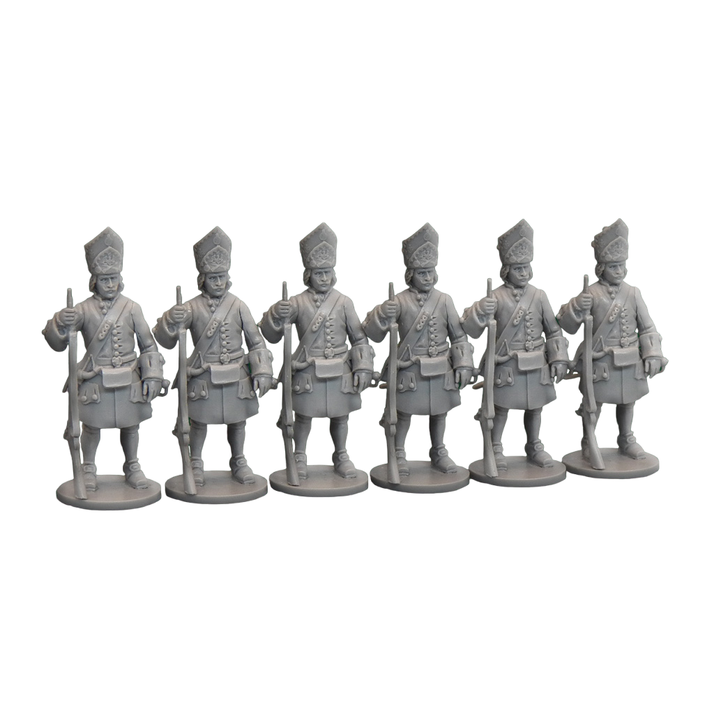 

003.31АП Русские гренадры, 1704-1721