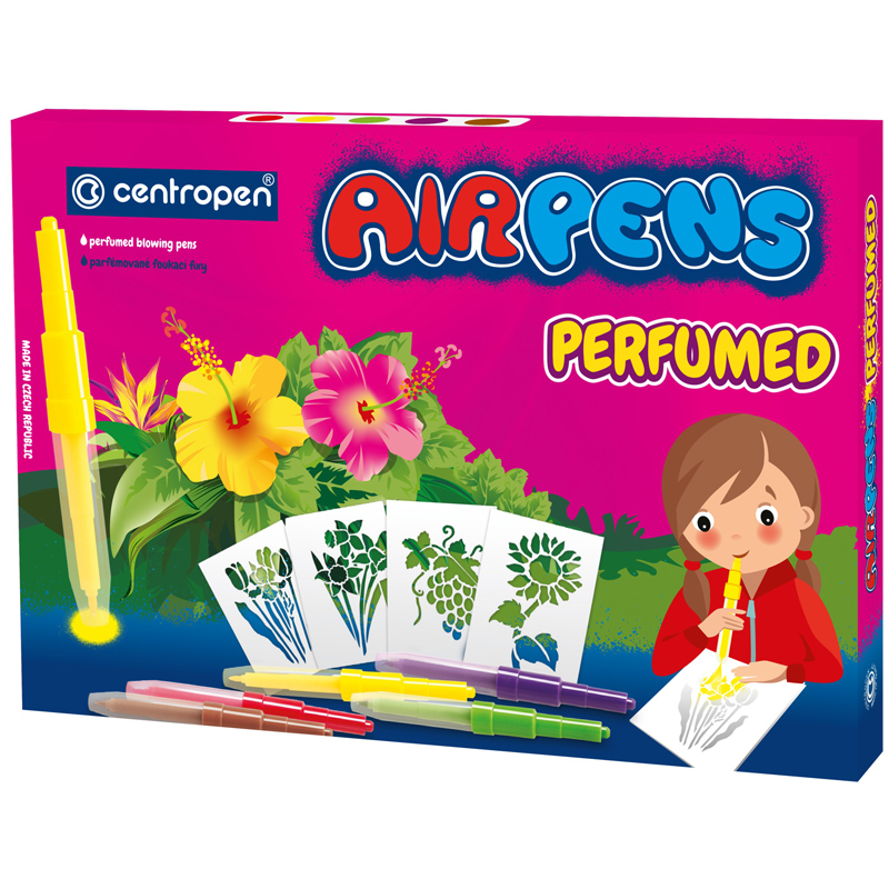 

Фломастеры Centropen AirPens Perfumed, 5 цветов, Разноцветный, AirPens Perfumed