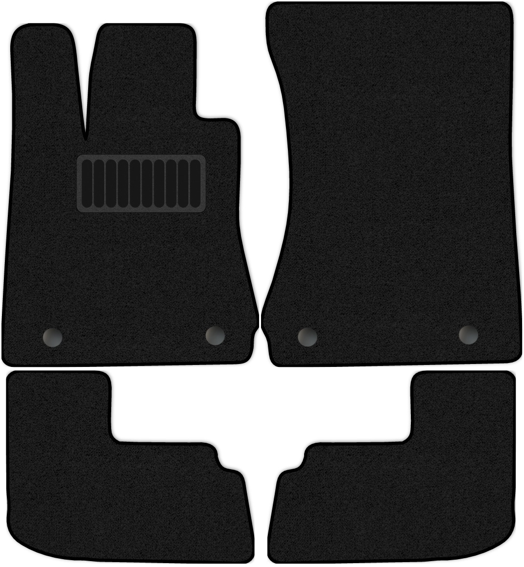 фото Коврики текстильные allmone стандарт для mercedes-benz cl-class iii c216 2006 - 2014
