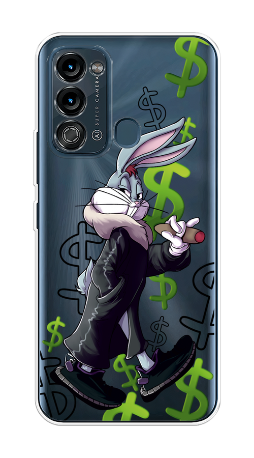 

Чехол на Itel Vision 3 "Rich Bugs Bunny", Зеленый;черный;голубой, 3200850-6