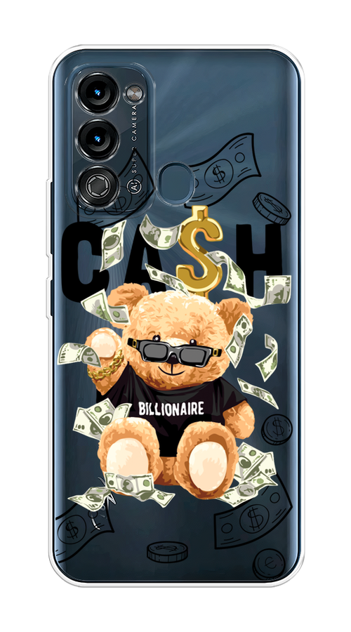 

Чехол на Itel Vision 3 "Big cash", Черный;серый;бежевый, 3200850-6