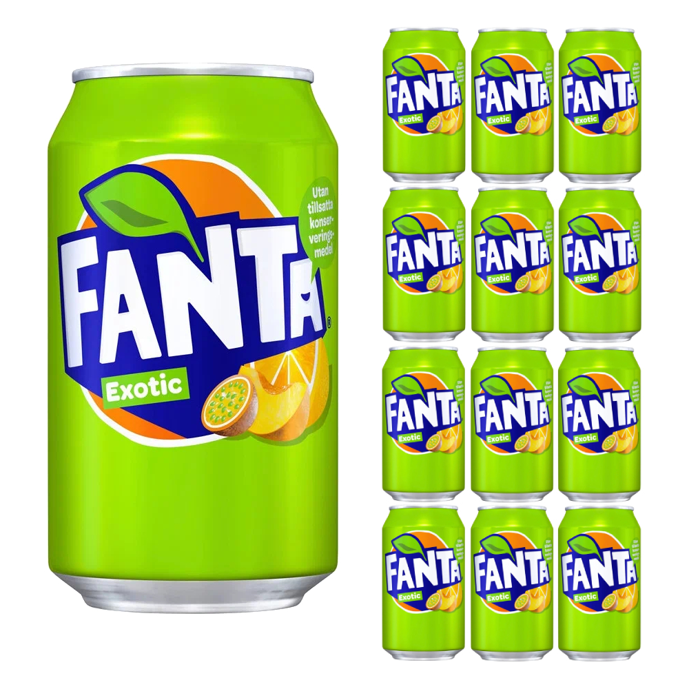

Напиток Fanta Exotic сильногазированный, 24x330 мл