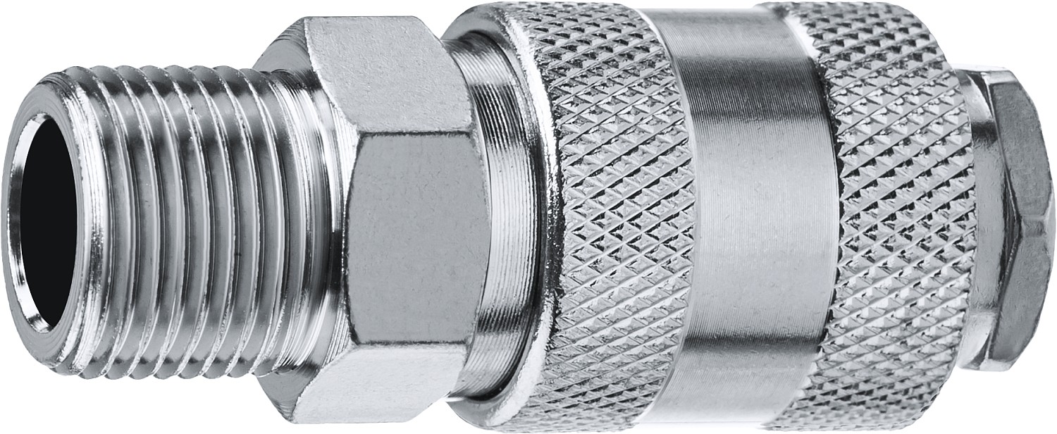 

Переходник 3/8"M - рапид муфта ЗУБР Профессионал