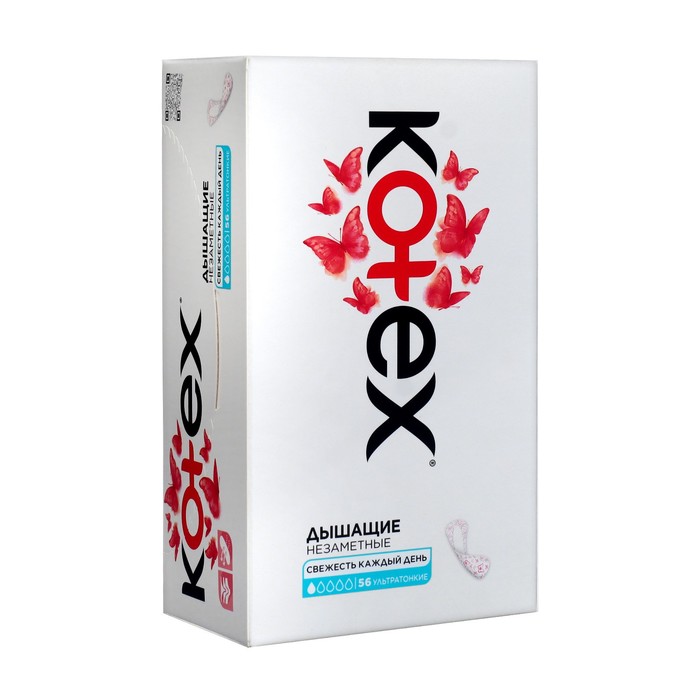 

Ежедневные прокладки Kotex Deo Нормал 56 шт, Белый