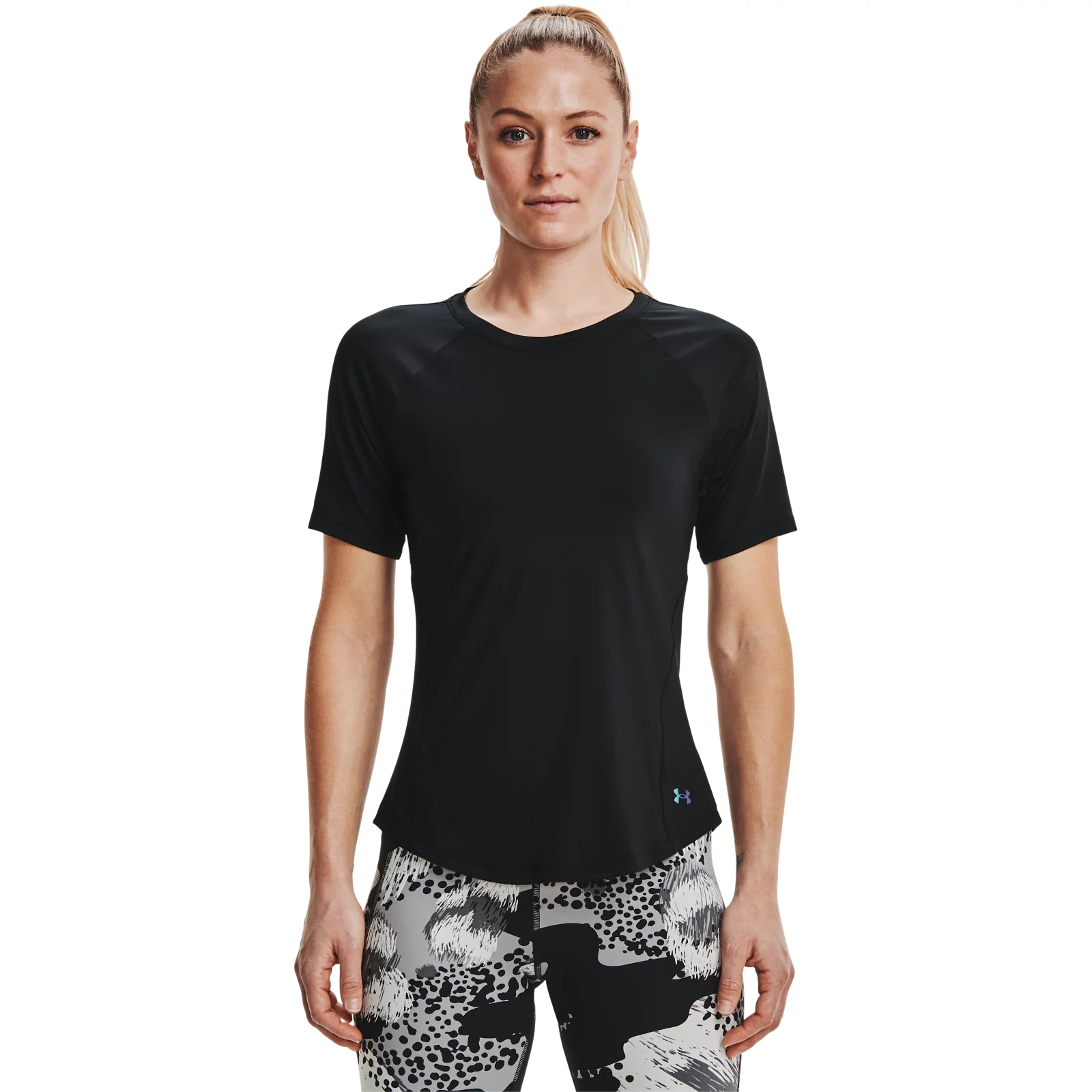 фото Футболка женская under armour 1368178-001 черная s/m