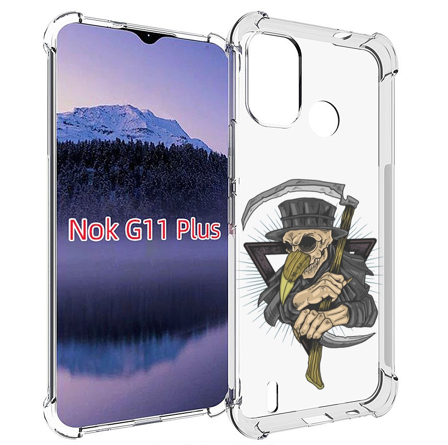 

Чехол MyPads борец-с-чумой для Nokia G11 Plus, Прозрачный, Tocco
