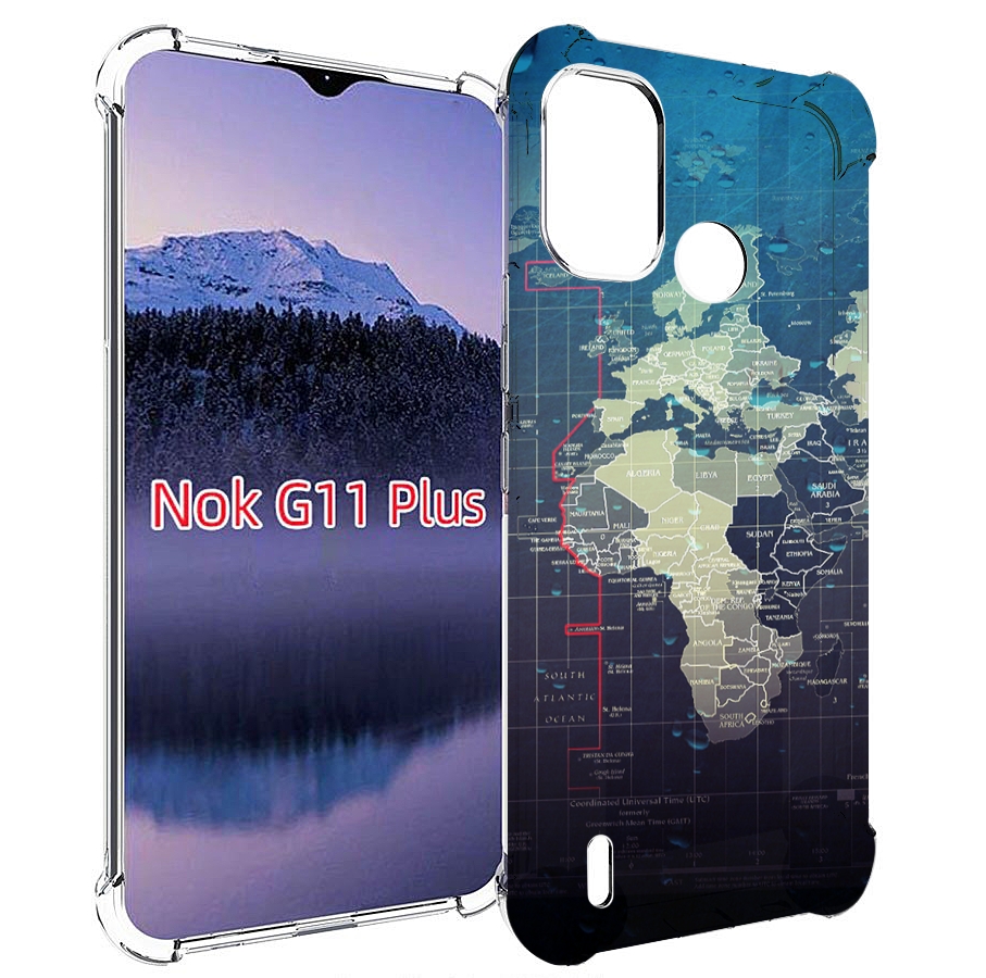 

Чехол MyPads бункер-анклава для Nokia G11 Plus, Прозрачный, Tocco