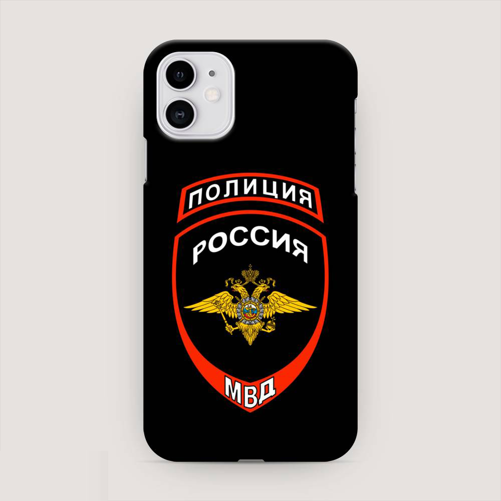 фото Чехол awog для apple iphone 11 "полиция шеврон"