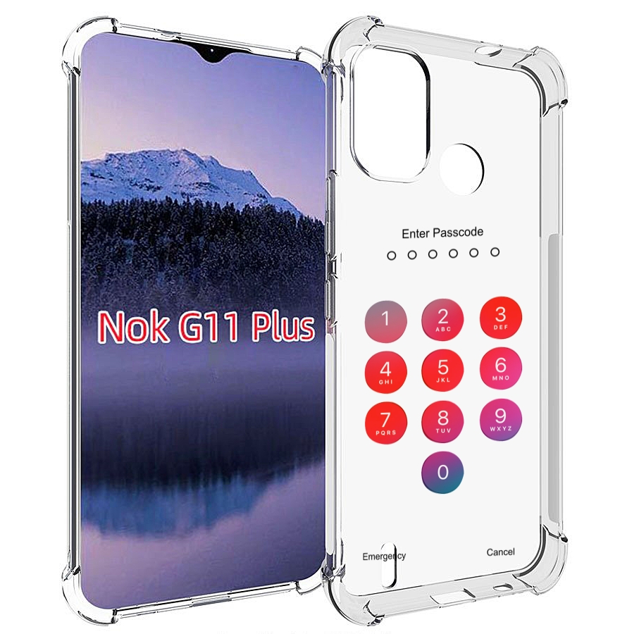 

Чехол MyPads введите-пароль для Nokia G11 Plus, Прозрачный, Tocco