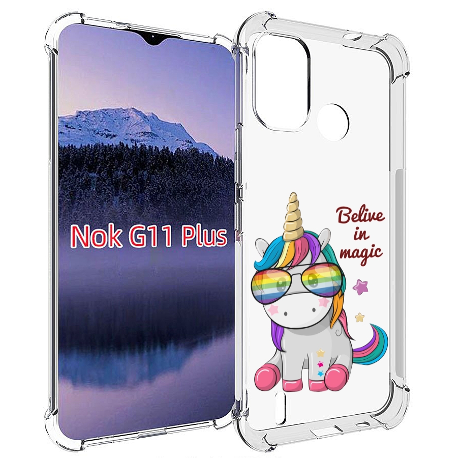 

Чехол MyPads верю-в-магию детский для Nokia G11 Plus, Прозрачный, Tocco