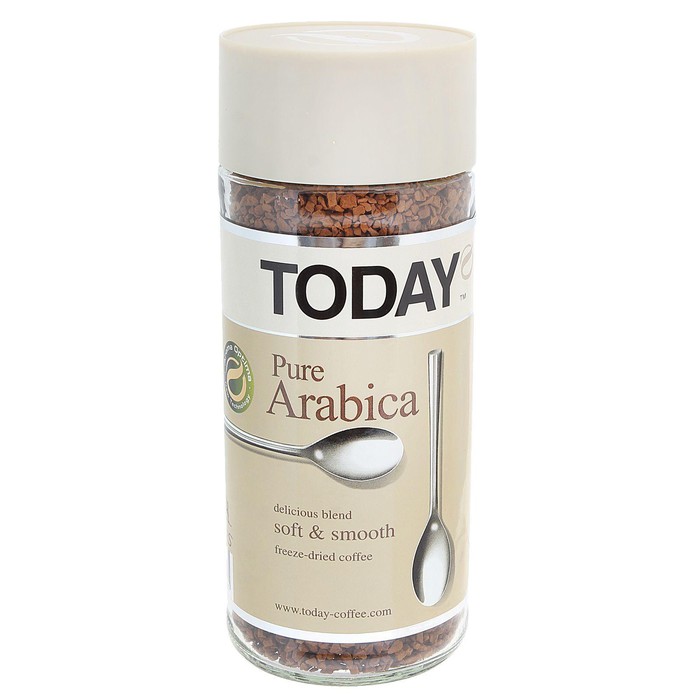 Кофе растворимый Today pure arabica 95 г