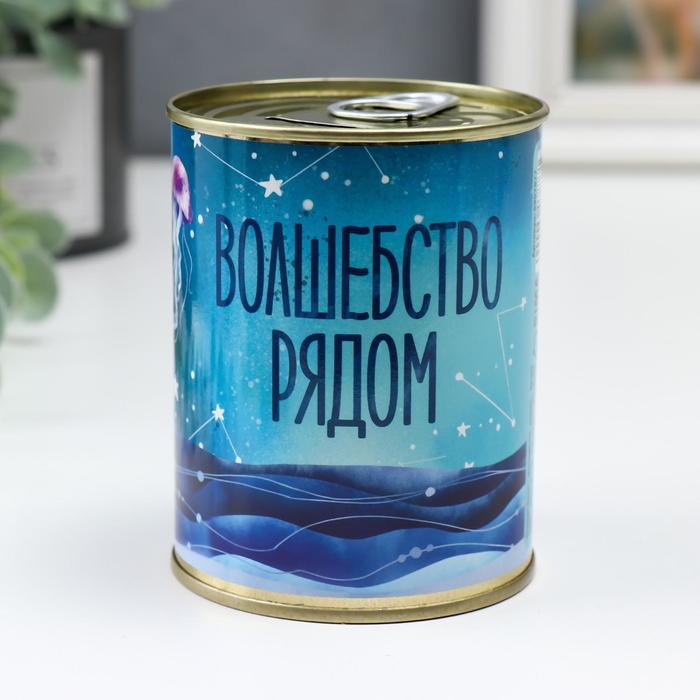 

Копилка-банка металл "Волшебство рядом"