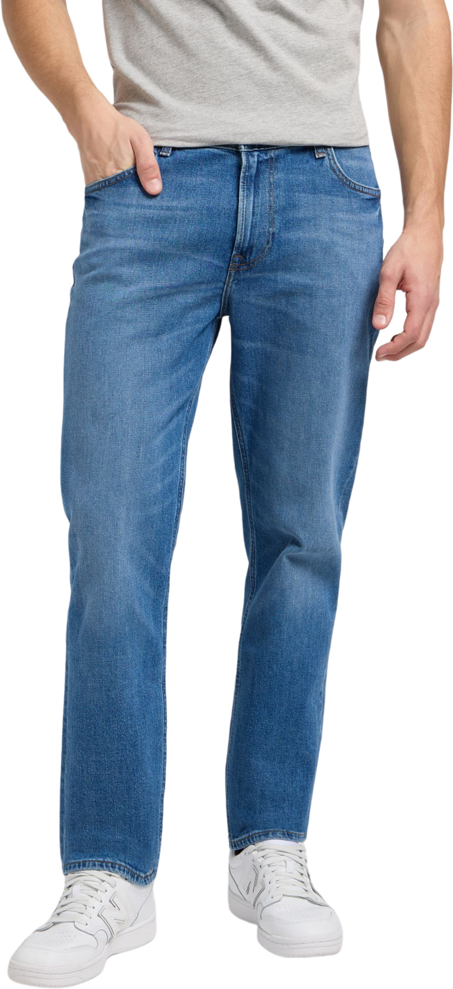 

Джинсы мужские Lee Men west jeans синие 36/32, Синий, Men west jeans