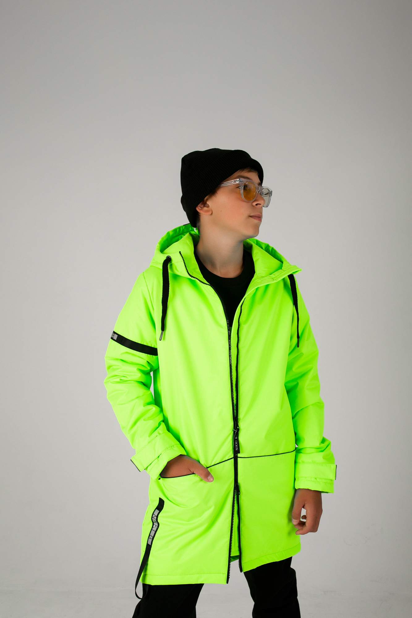 Куртка детская Nikki Bambino PMAX 008 134, Салатовый, 134