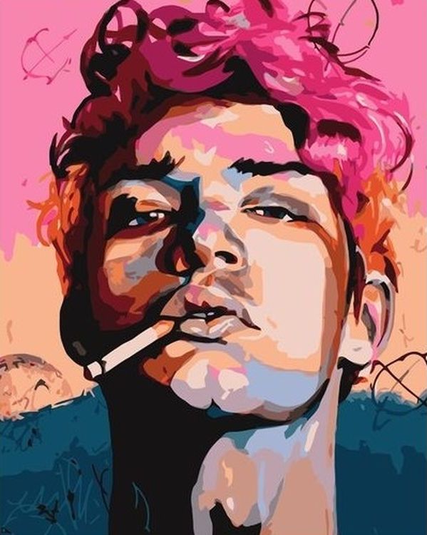 

Живопись по номерам Paintboy Поп-арт. Парень 40x50, Поп-арт парень