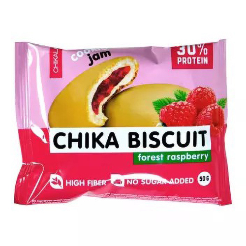 фото Печенье chikalab chica biscuit лесная малина 50 г