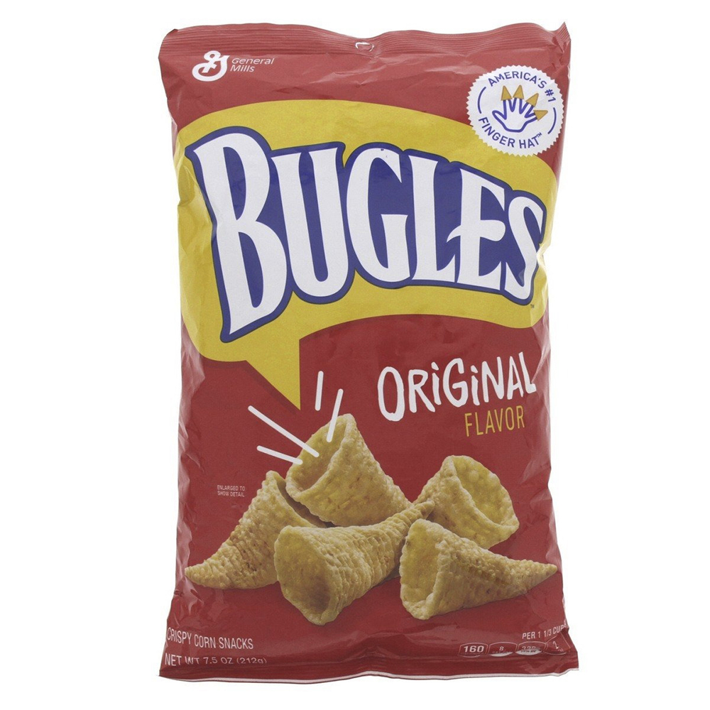 

Чипсы кукурузные Bugles Оригинальные, 212 г