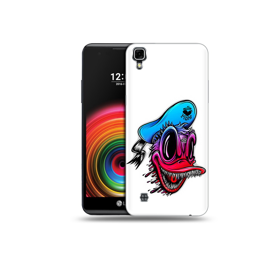 

Чехол MyPads Tocco для LG X Power Дональд, Прозрачный, Tocco