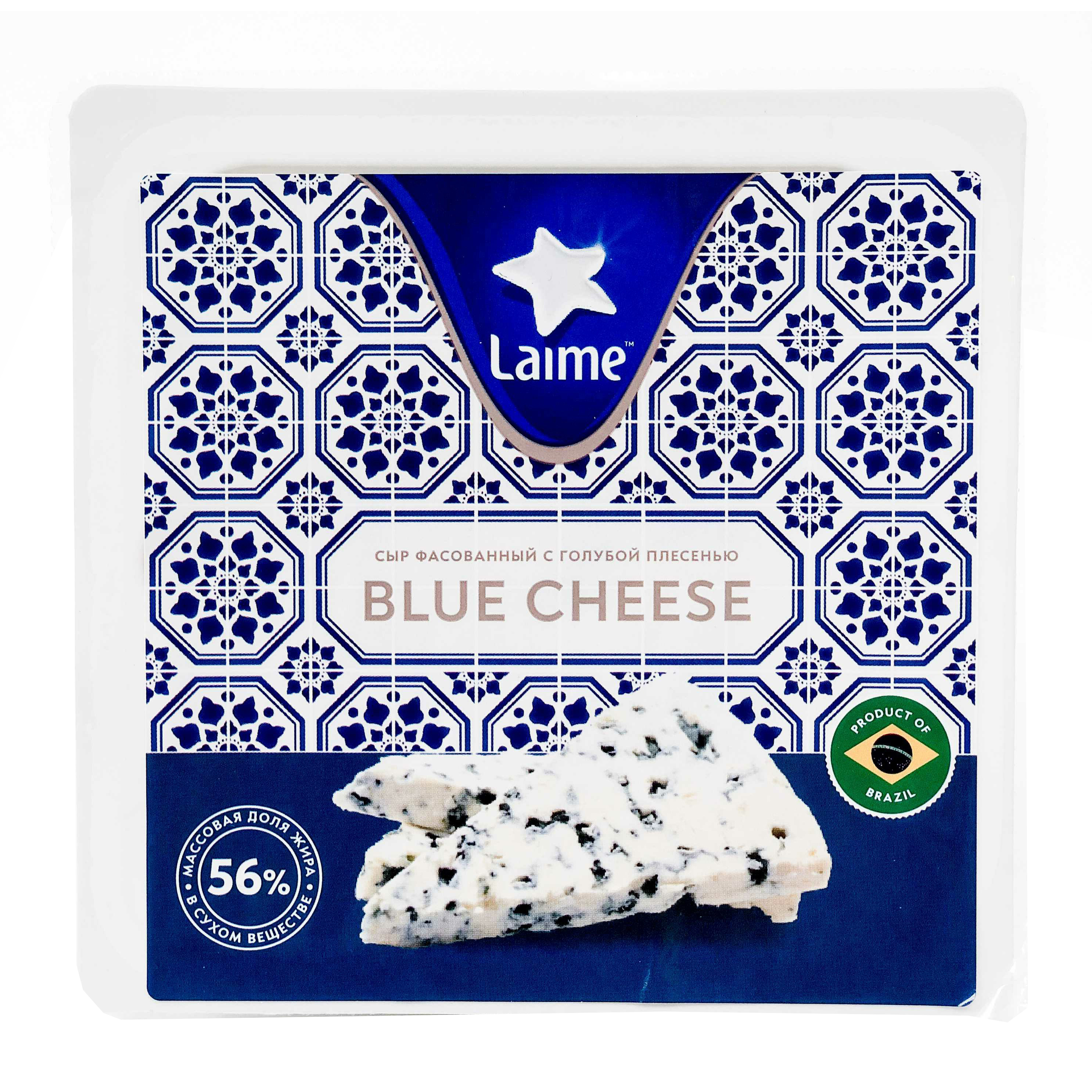 Сыр мягкий Laime Blue Cheese с голубой плесенью 56% БЗМЖ 90 г