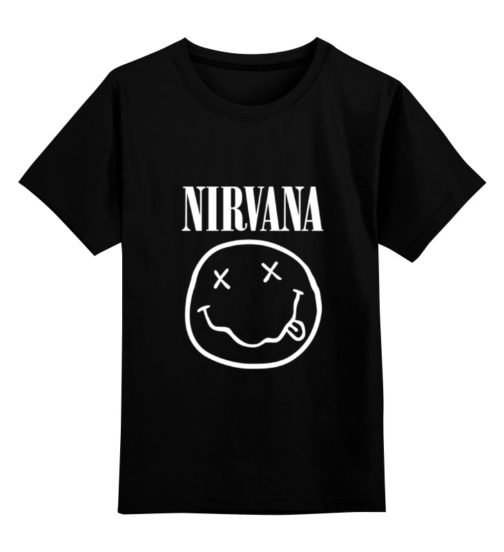 

Футболка детская Printio Nirvana (нирвана) цв. черный р. 140, Nirvana (нирвана)