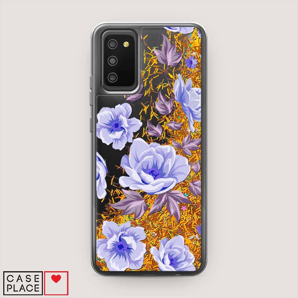 

Чехол Awog на Samsung Galaxy A02s / Самсунг A02s "Цветочная фантазия 1", Фиолетовый, 2102390-1