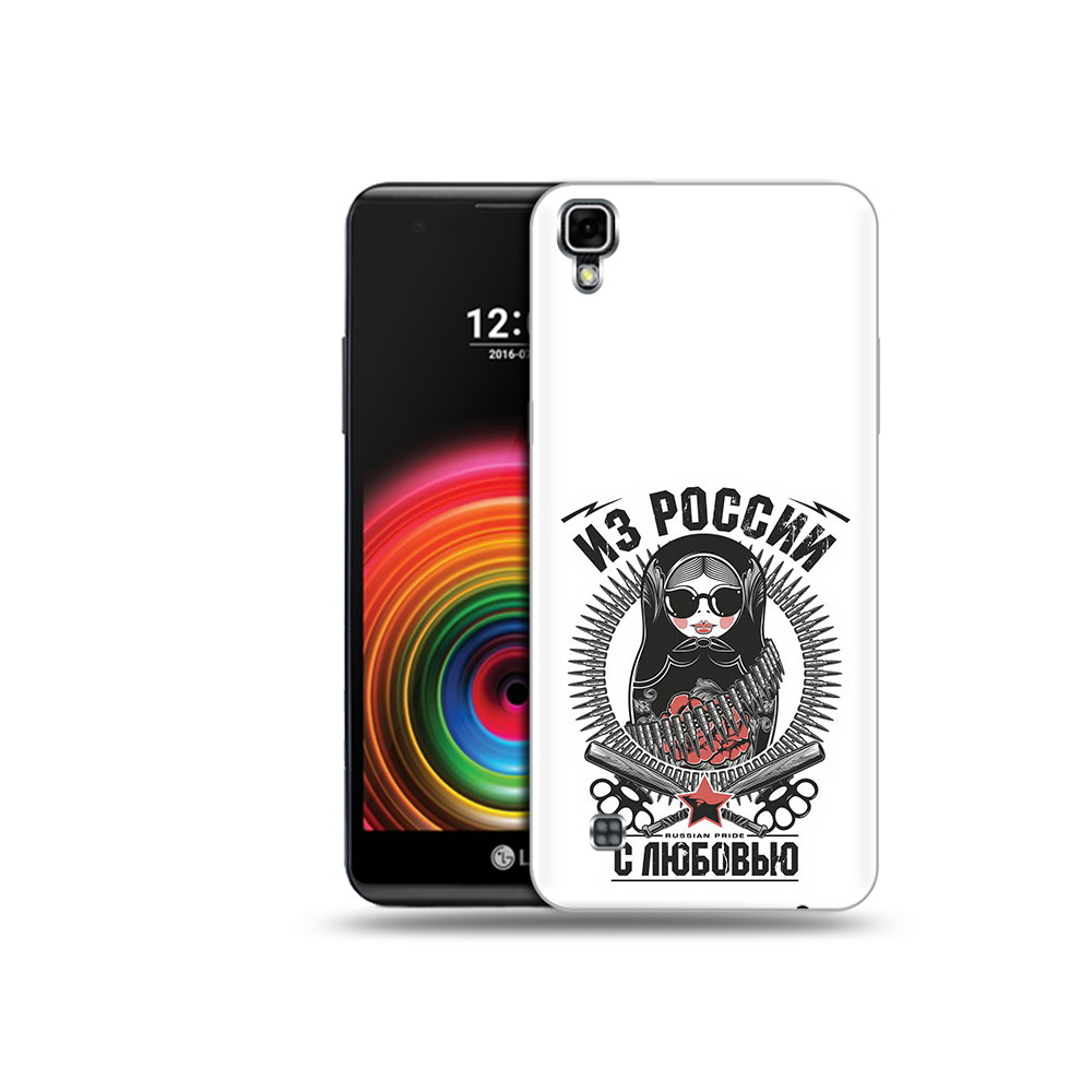 

Чехол MyPads Tocco для LG X Power Из России с любовью, Прозрачный, Tocco