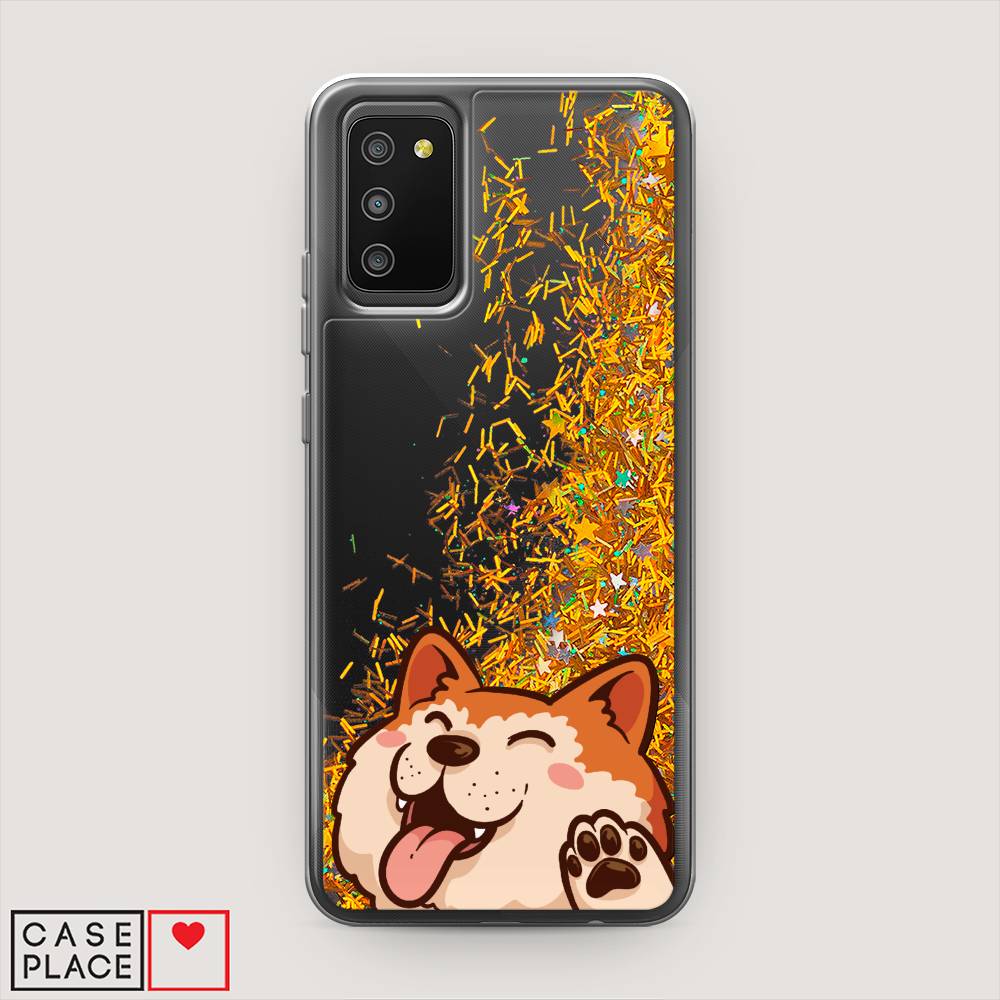 

Чехол Awog на Samsung Galaxy A02s / Самсунг A02s "Акита-ину машет", Оранжевый, 2102390-1