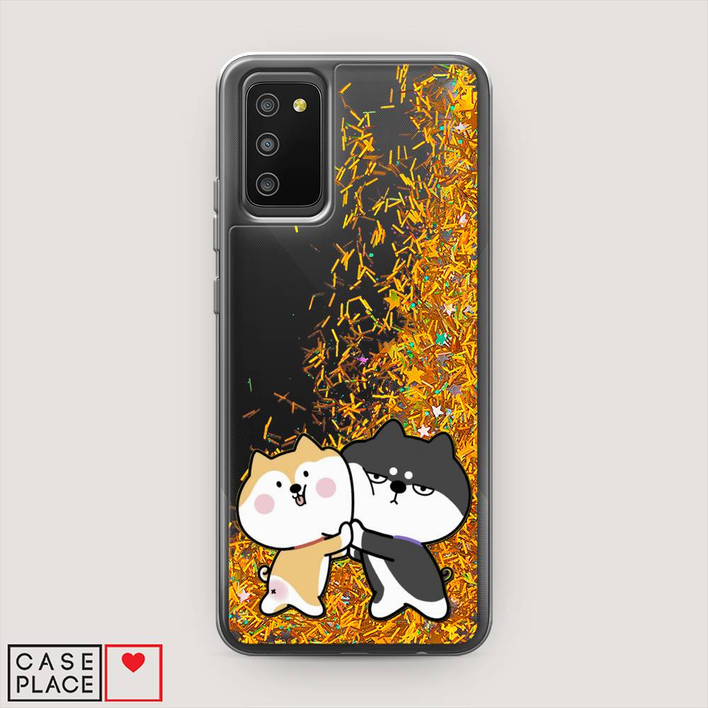 

Чехол Awog на Samsung Galaxy A02s / Самсунг A02s "Обнимашки акита", Бежевый, 2102390-1