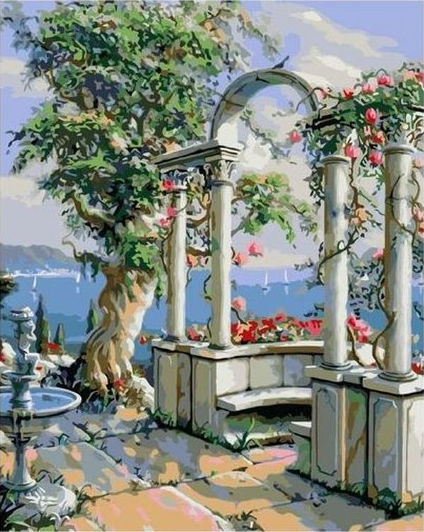 

Живопись по номерам Paintboy Летняя арка 40x50, Летняя арка