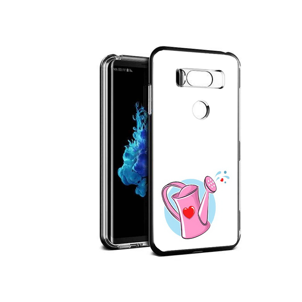 

Чехол MyPads Tocco для LG V30S Лейка любви 14 февраля, Прозрачный, Tocco